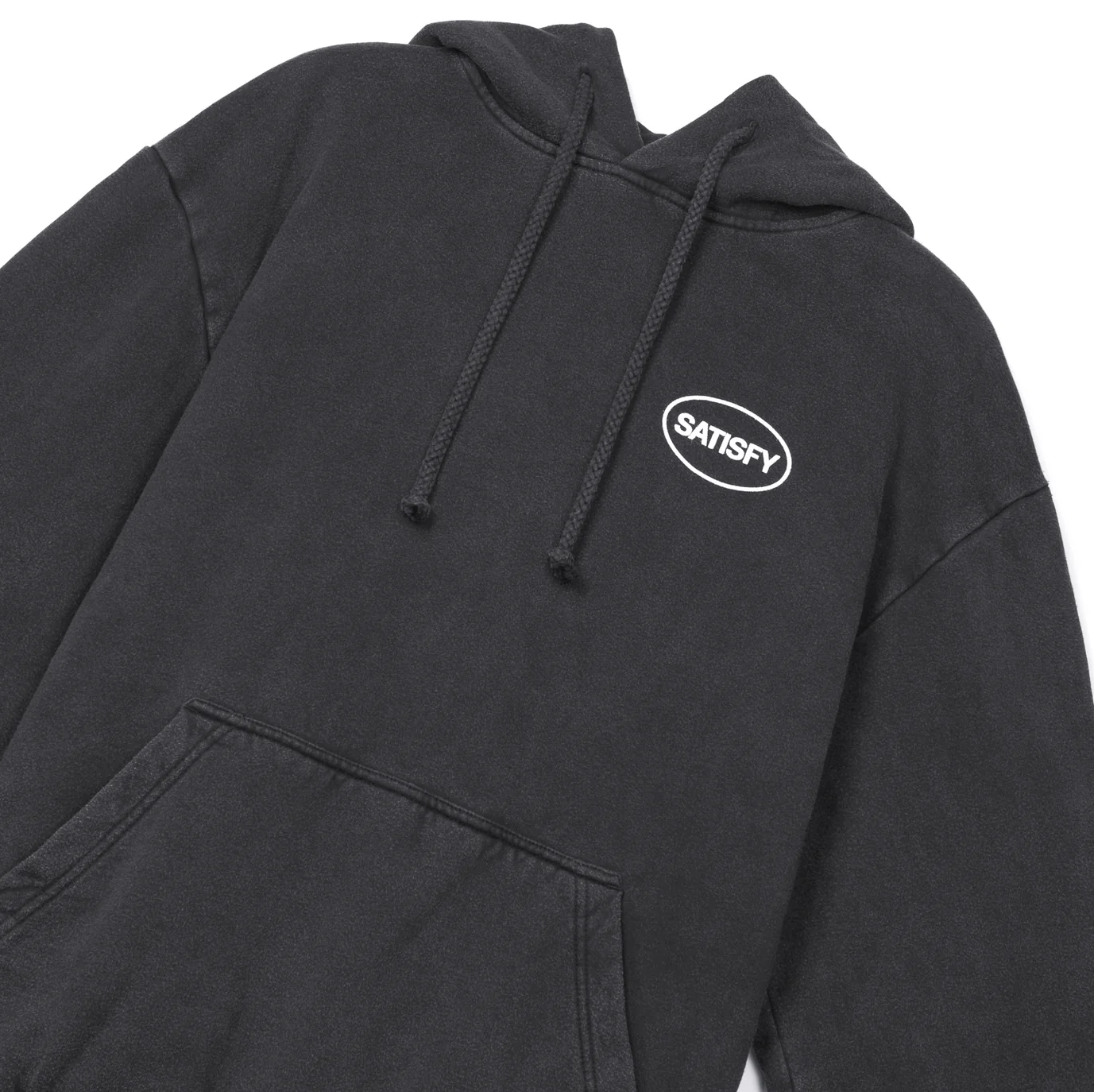 11012-AB-SRS SATISFY SoftCell Hoodie AgedBlack