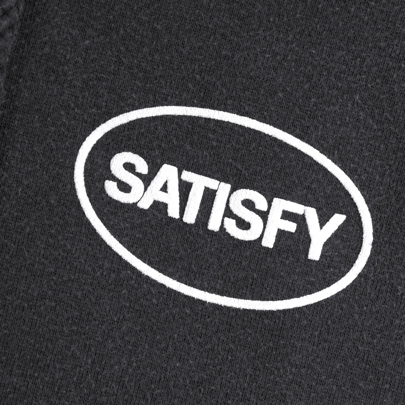 11012-AB-SRS SATISFY SoftCell Hoodie AgedBlack