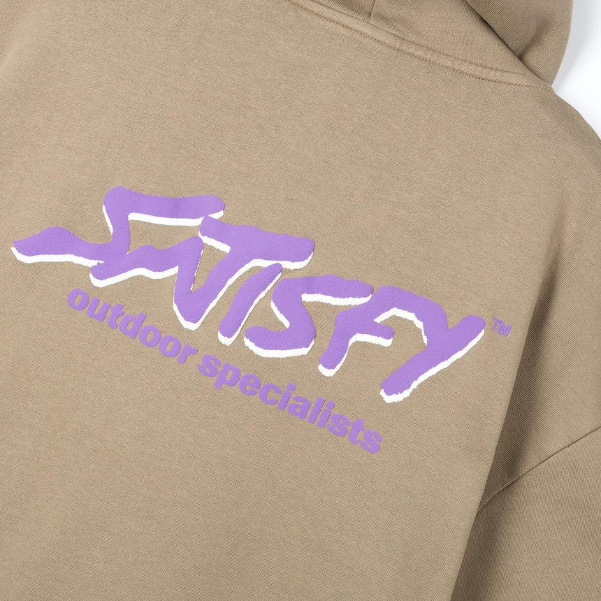 5093-SFR-90S SATISFY SoftCell Hoodie Stone Fallen Rock