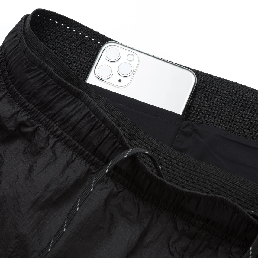 12000-BK SATISFY Rippy 3 Trail Shorts Black