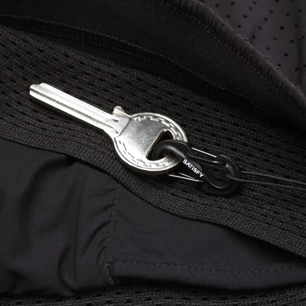 12001-BK Space-O 2.5 Distance Shorts Black