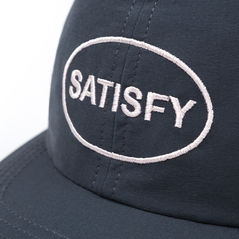 5115-CH-OV Satisfy PeaceShell Running Cap Charcoal