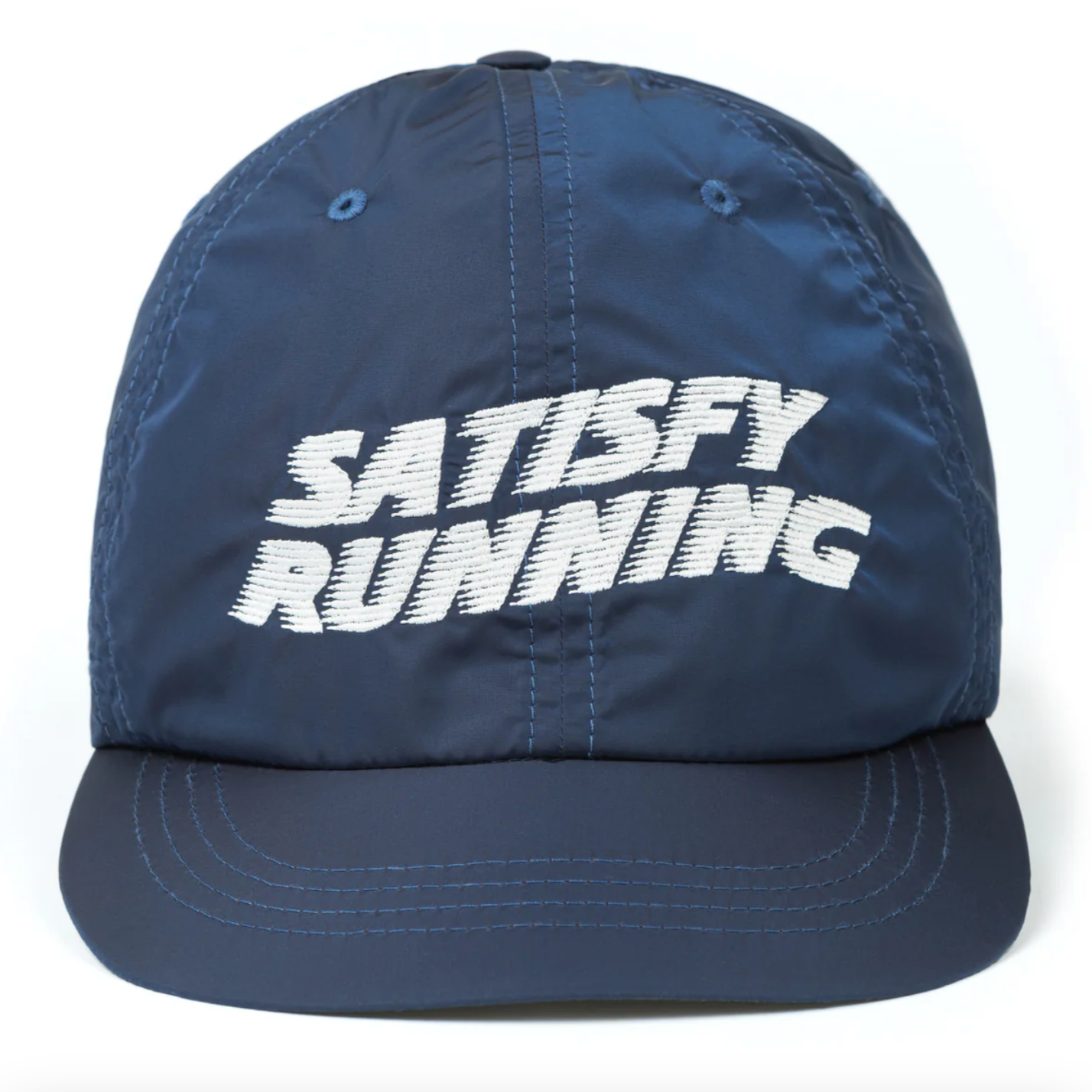5122-OB-WA Satisfy FliteSilk Running Cap Obsidian