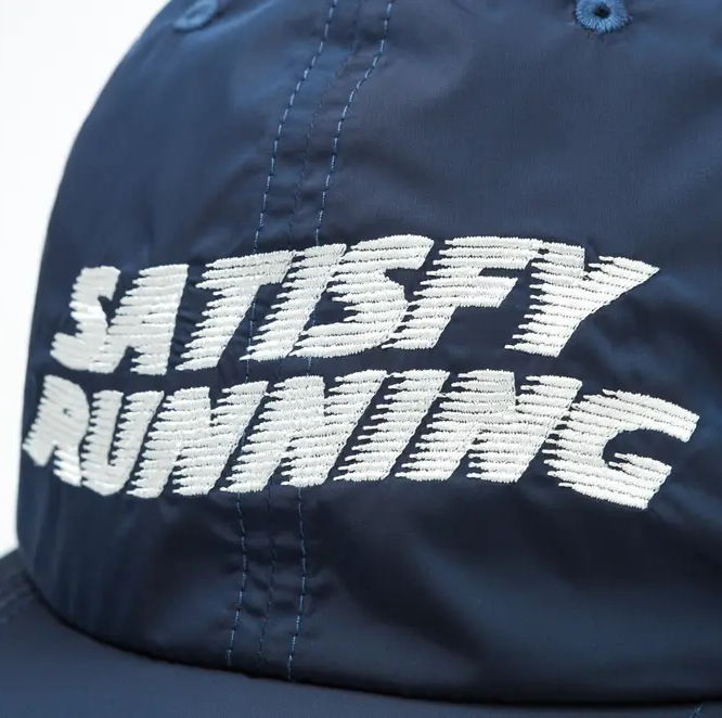 5122-OB-WA Satisfy FliteSilk Running Cap Obsidian