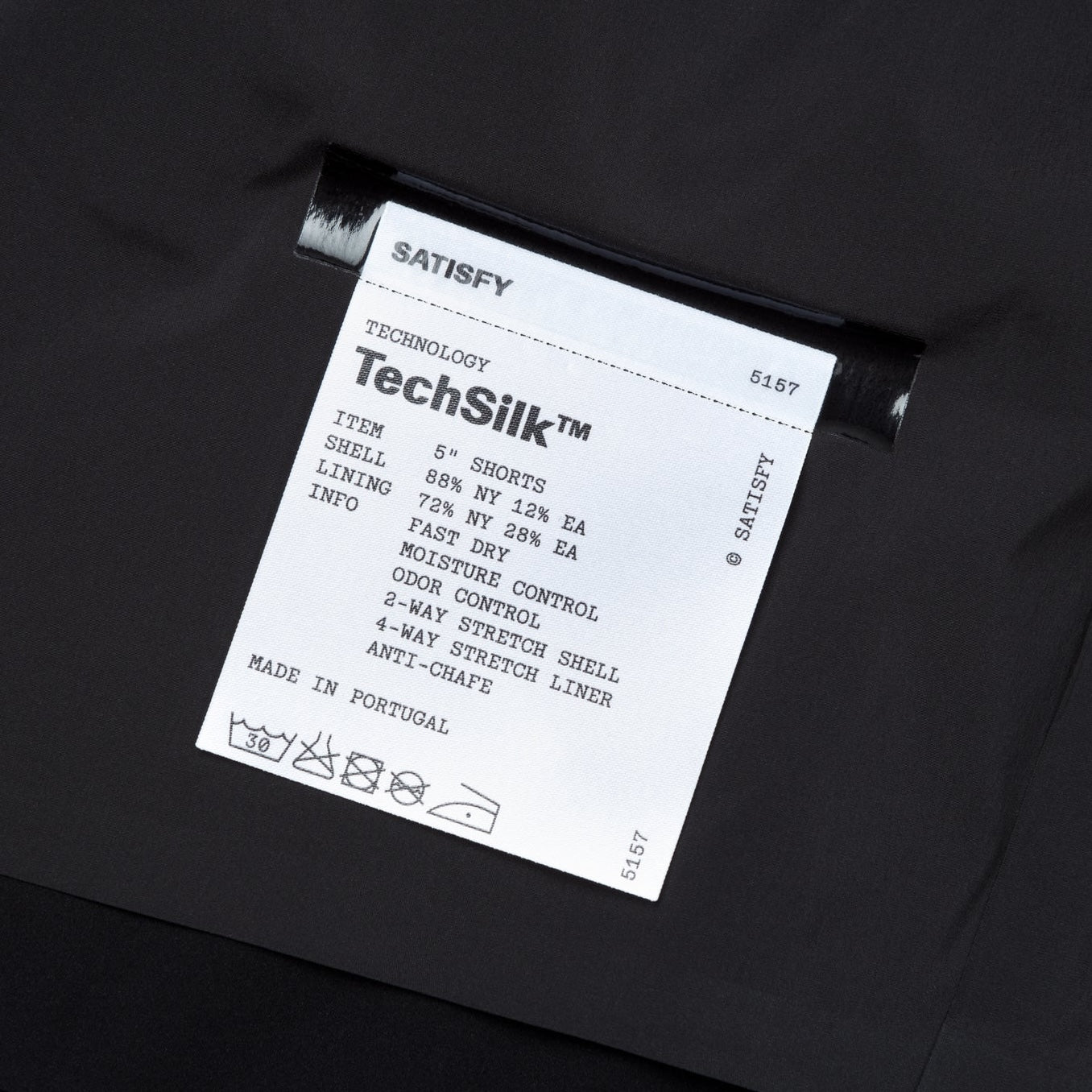 SATISFY TechSilk 5 Shorts-Black