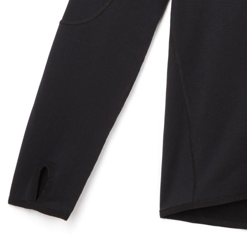 11013-BK-SA SATISFY GhostFleece Half-Zip Black