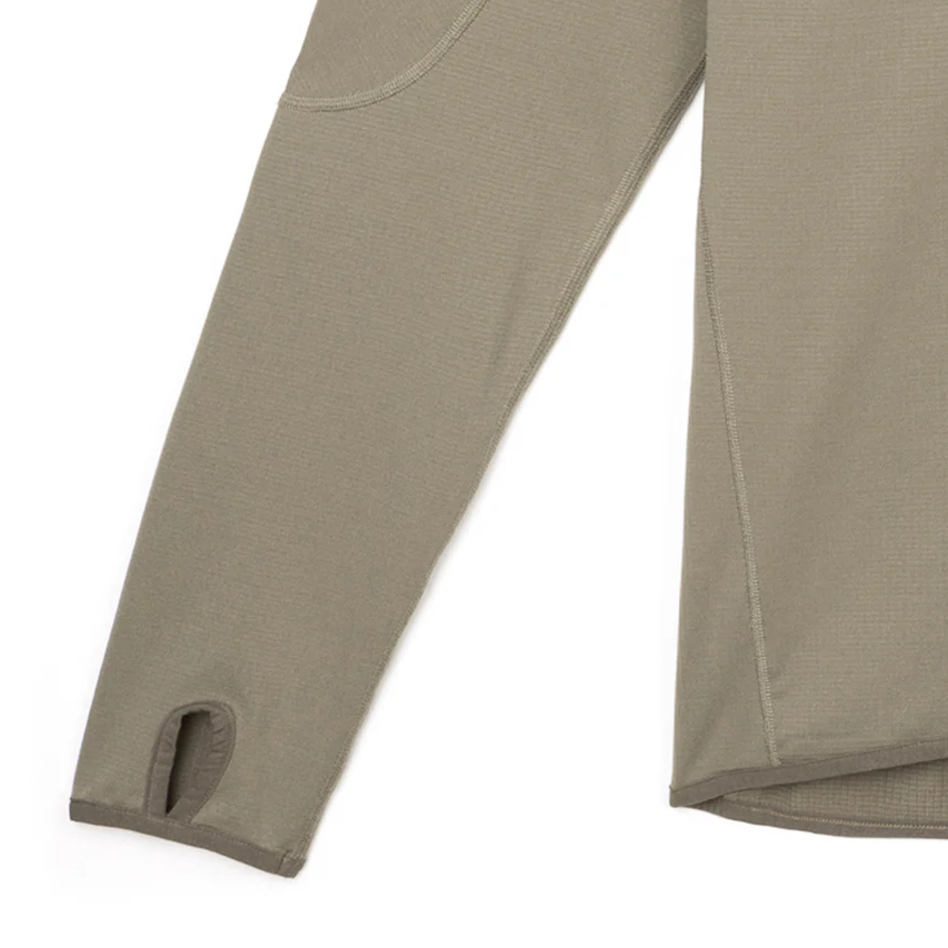 SATISFY GhostFleece Half-Zip smoky quartz 5174-SQ-CO