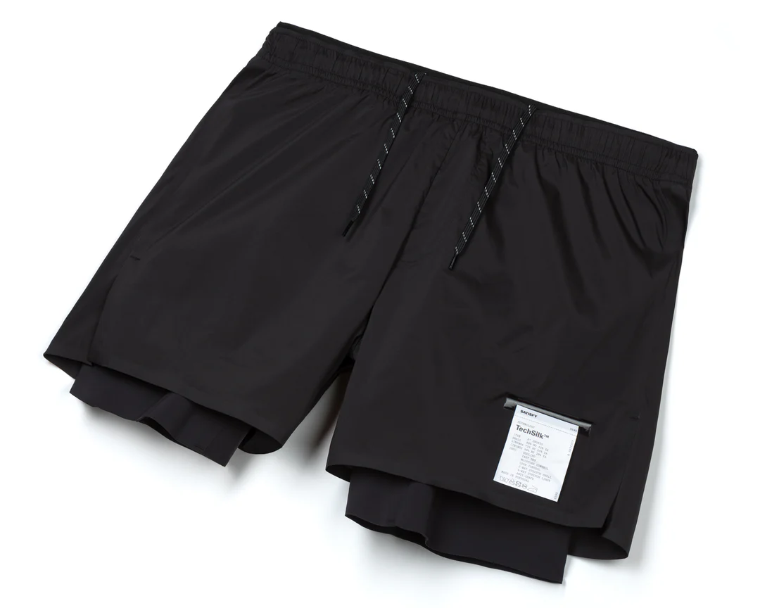 12002-BK SATISFY TechSilk 8 Shorts Black
