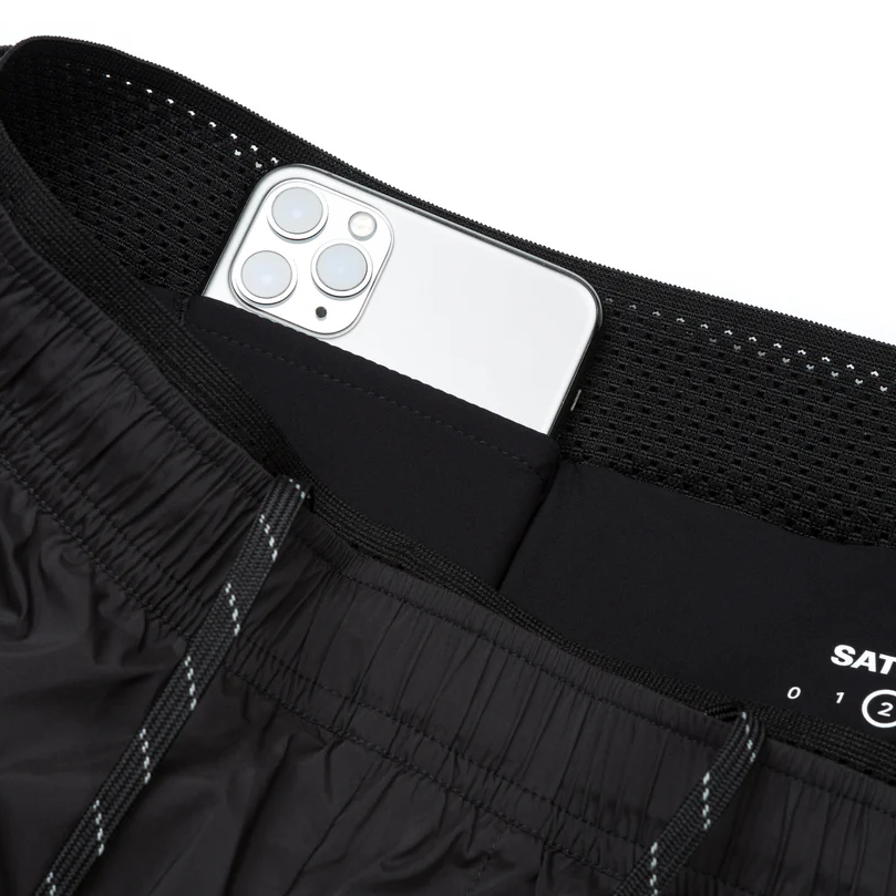 12002-BK SATISFY TechSilk 8 Shorts Black