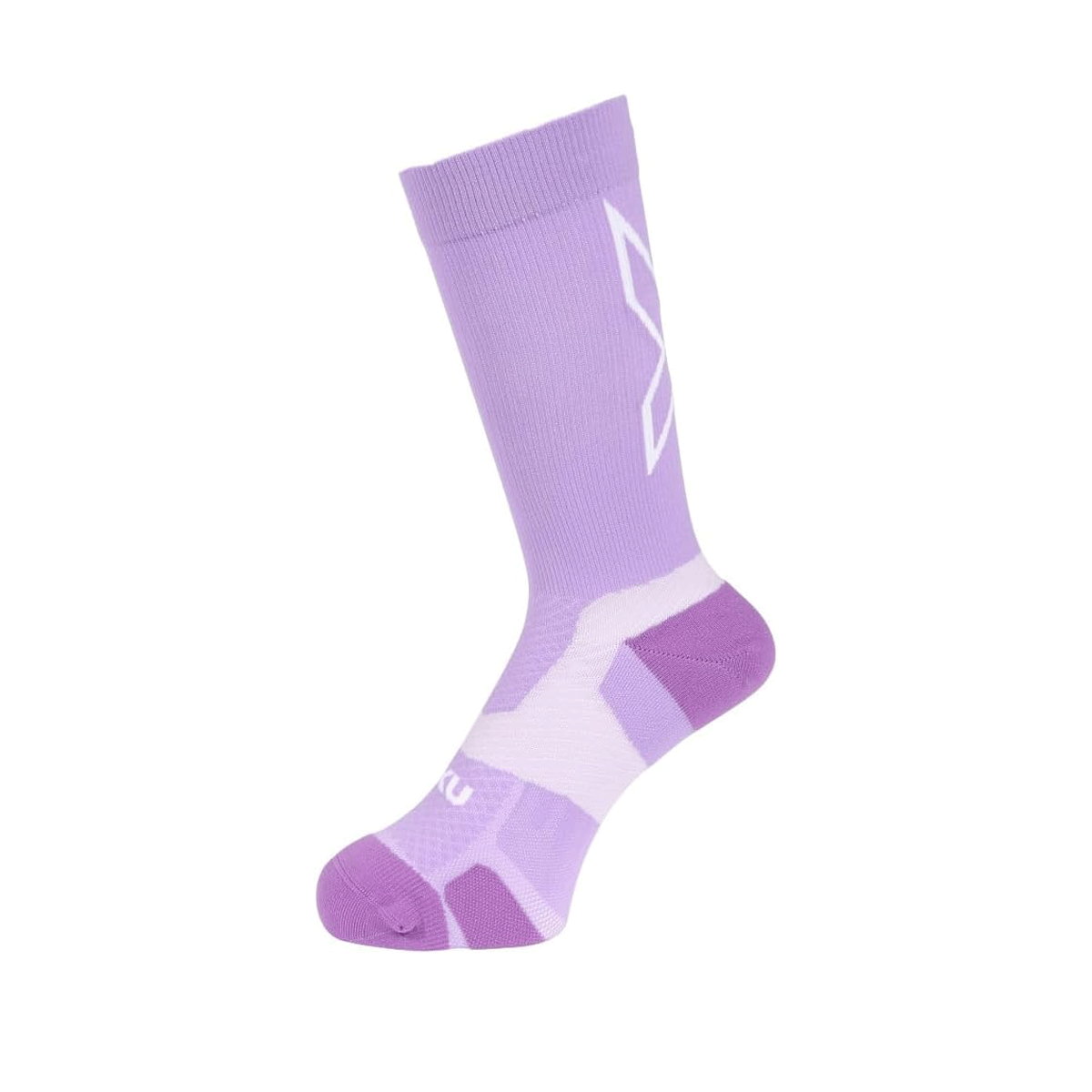 2XU Japan - VECTR LIGHT CUSHION CREW GFZ/WHT【UA7005E】