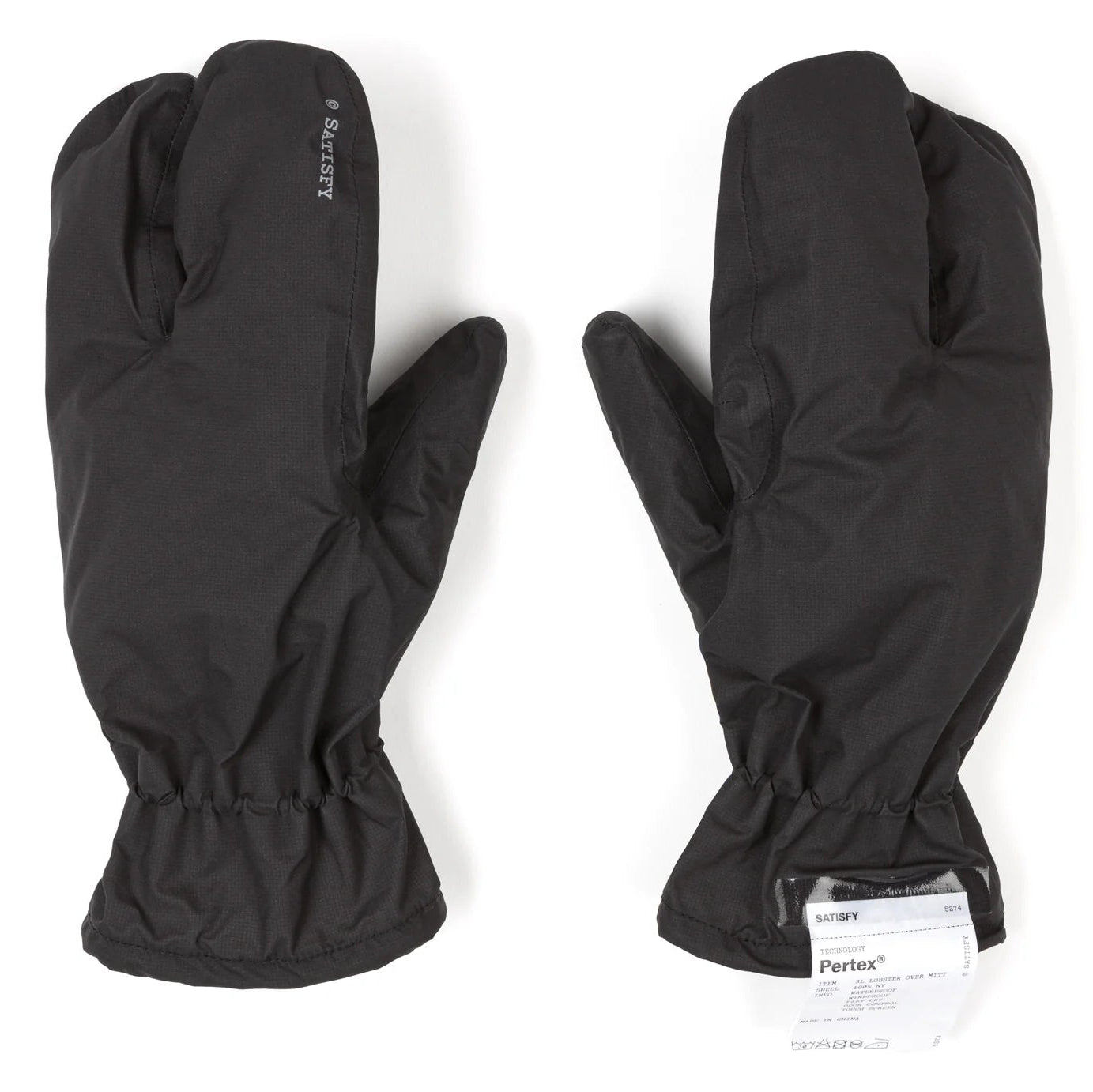 5274-BK Satisfy Pertex 3L Lobster Over Mitt Black