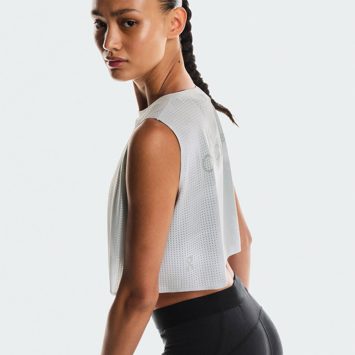 On - Pace Tank W Glacier | White 【1WF10030070】