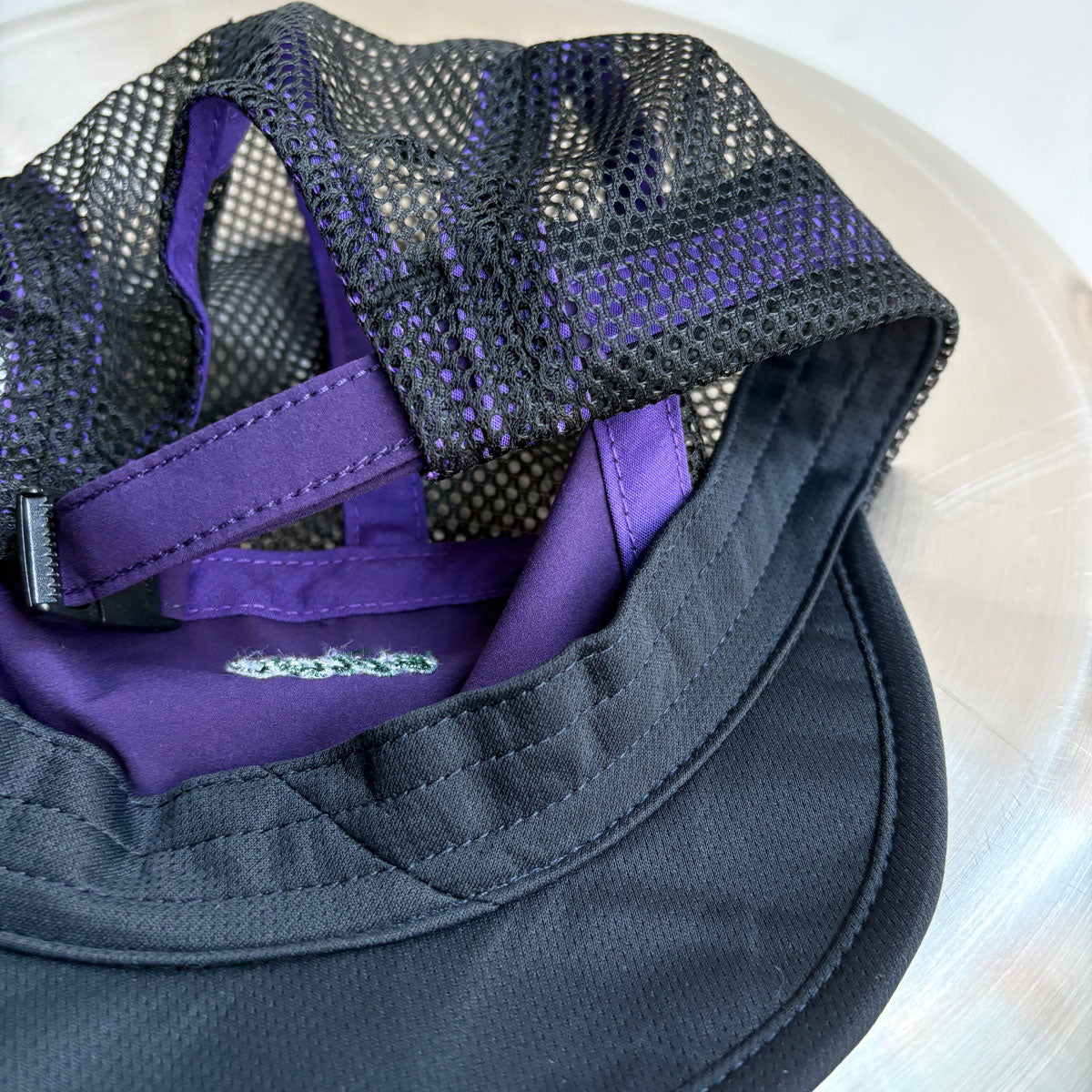 BUDO - short brim Aero cap PURPLE 【b25ca115.2】