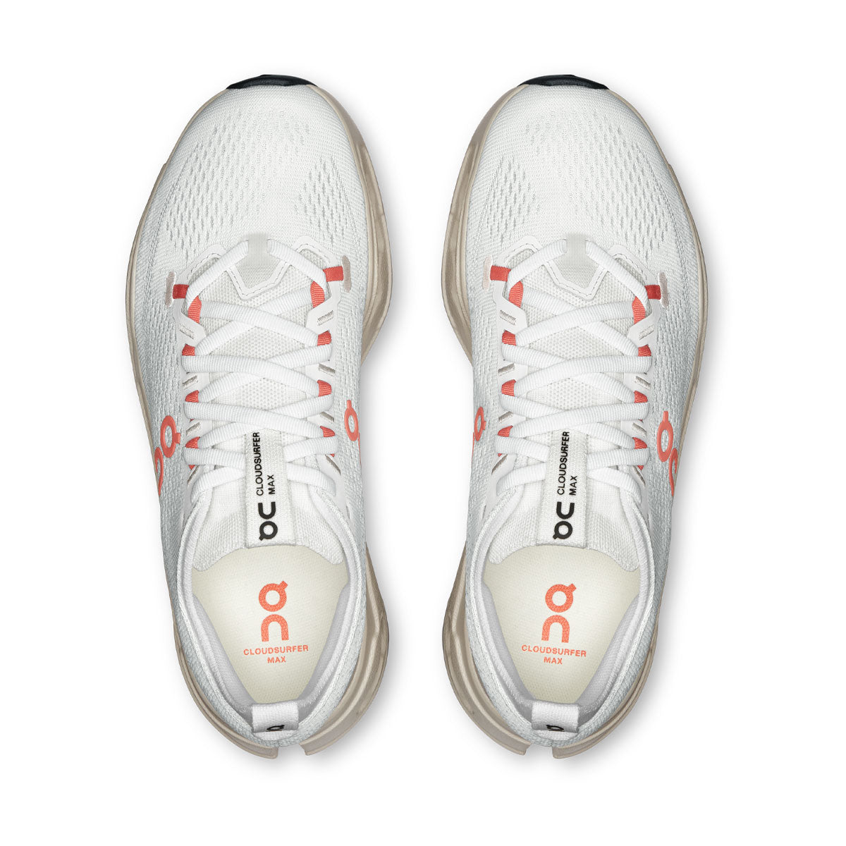 On - Cloudsurfer Max W Ivory | Salmon 【3WF30223297】