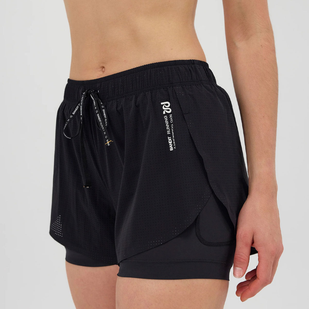 Bandit Running - Women's Vento Dua Short 【WBRSP008FL25BB】