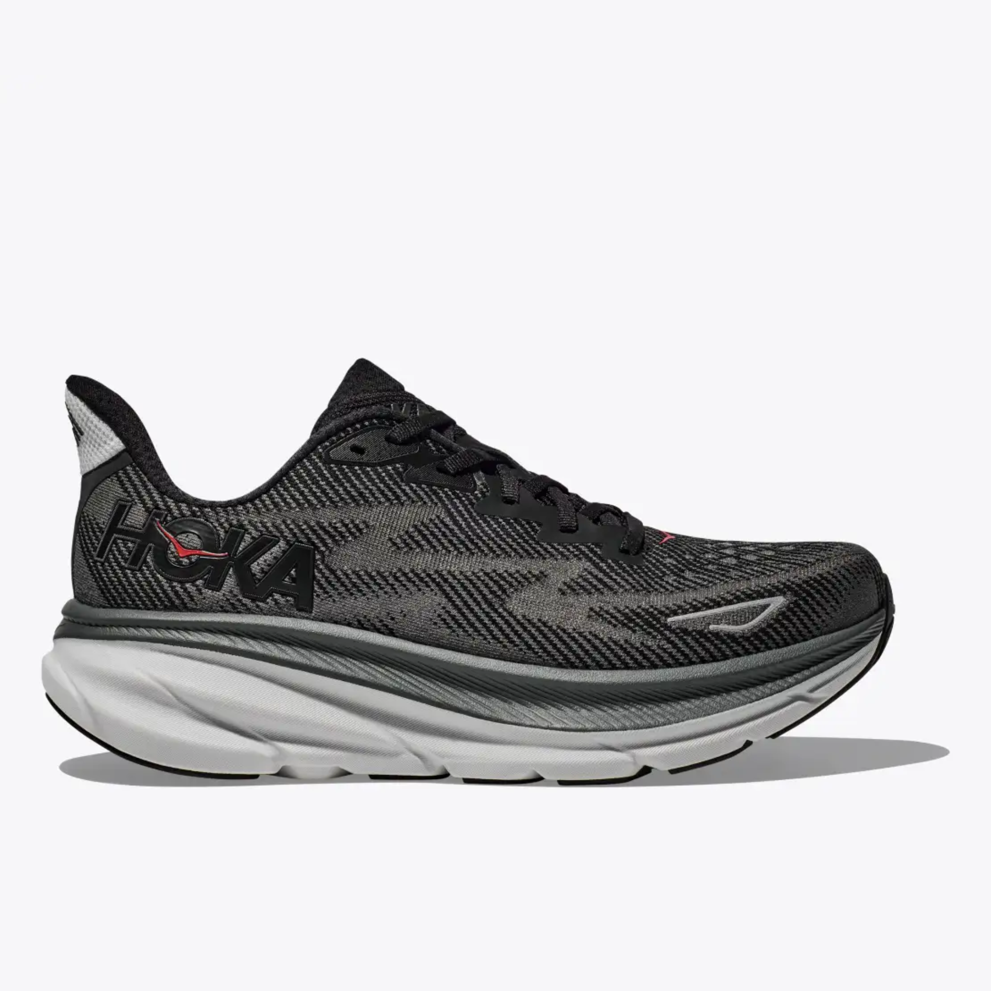 1127895-BCKT HOKA M CLIFTON 9 BLACK / OUTER ORBIT – downbeat