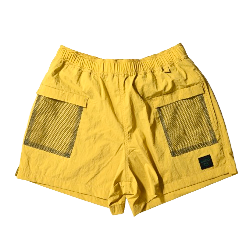b24fp331 BUDO Mimimum Mesh Shorts イエロー