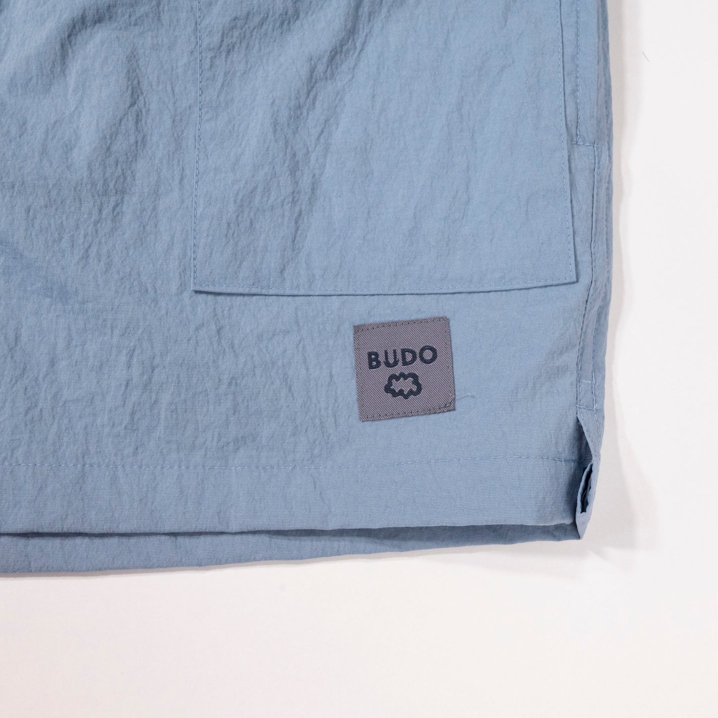 b24fp330 BUDO フォグブルー MINIMUM HORIZON SHORTS