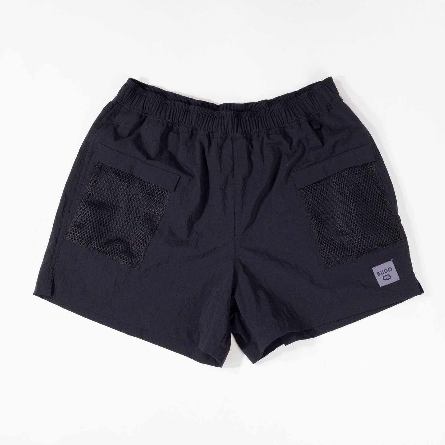 b24fp331 BUDO Mimimum Mesh Shorts ブラック