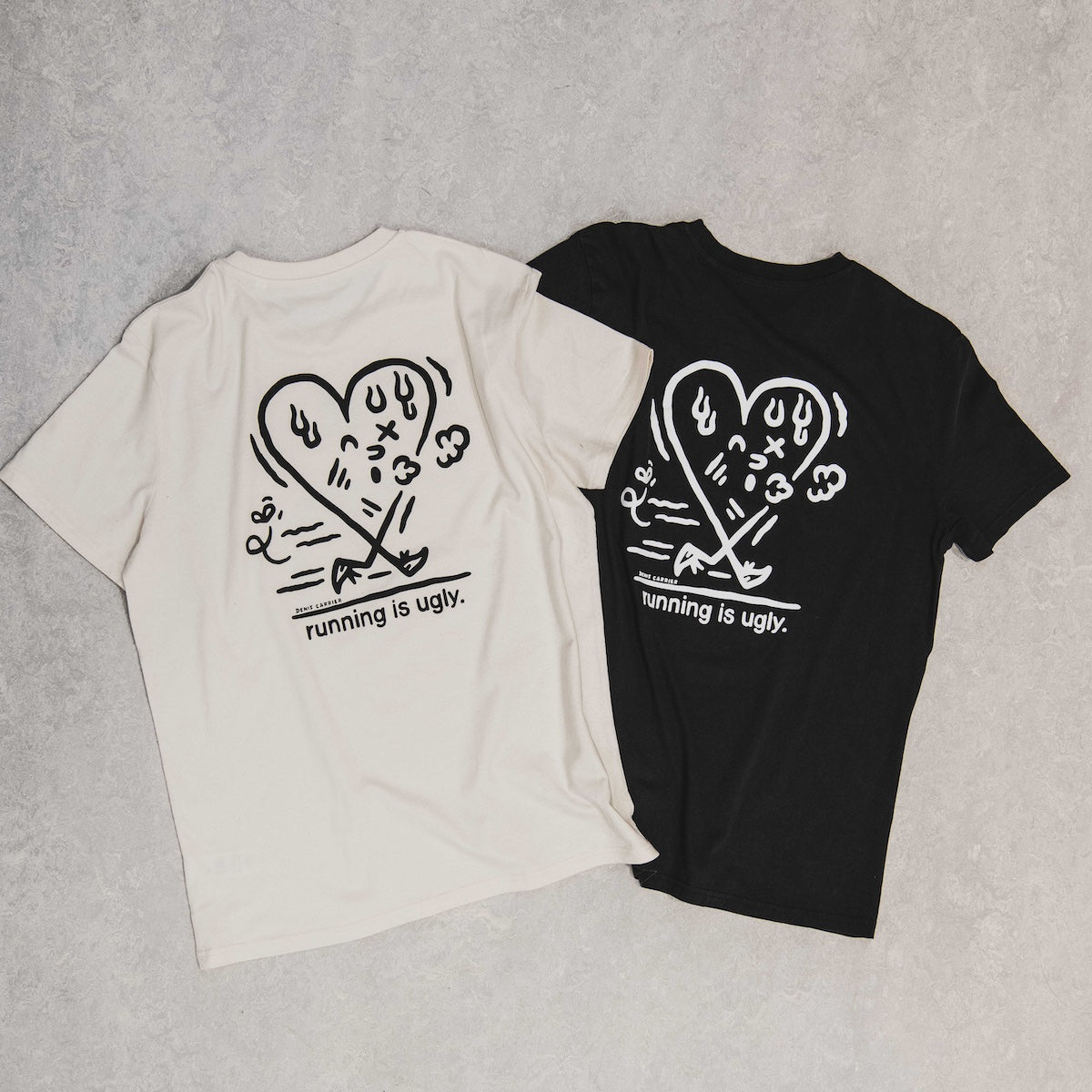 4T2 x downbeat RUNNING Tee