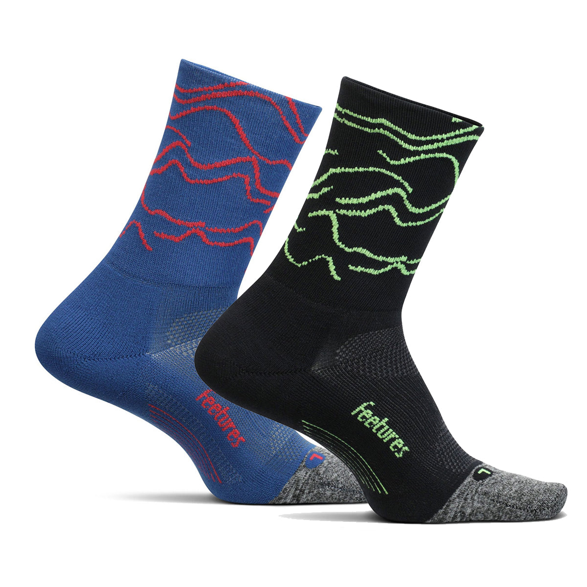 Feetures - ELITE LIGHT CUSHION MINI CREW-RogueBlue