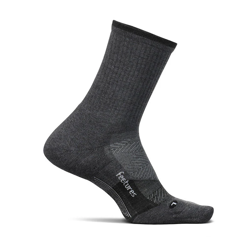 Feetures - TRAIL MAX CUSHION MINI CREW-Gray