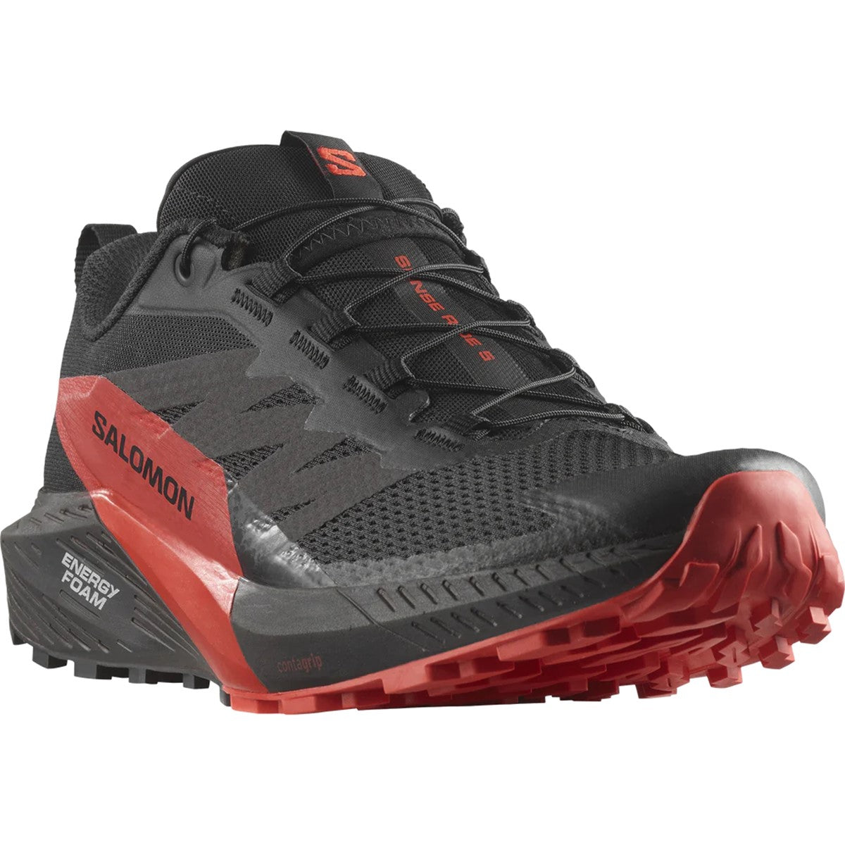 SALOMON SENSE RIDE 5 BLACK/FIRD/BLACK – downbeat RUNNING