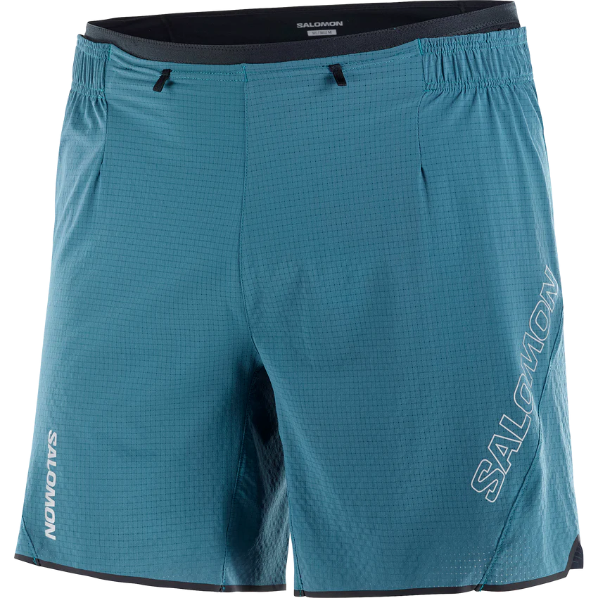LC2177000 SALOMON SENSE AERO 7'' SHORTS M DEEP DIVE