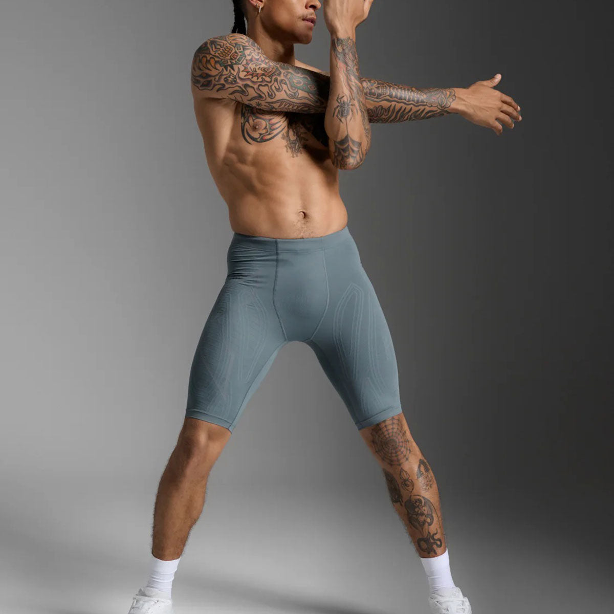 2XU - LIGHT SPEED COMPRESSION SHORT DSG/DSF 【MA5331B】