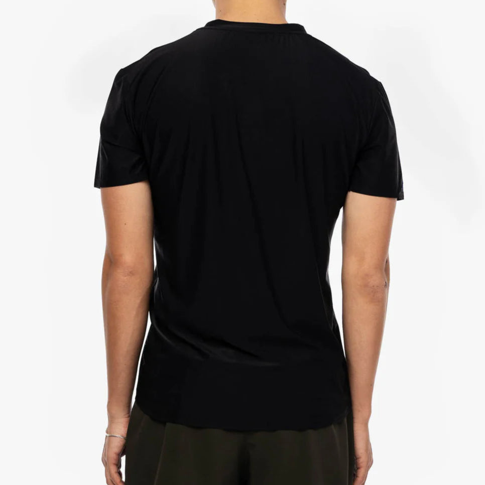 DR1307 MNS RERUN TEE SS - Black