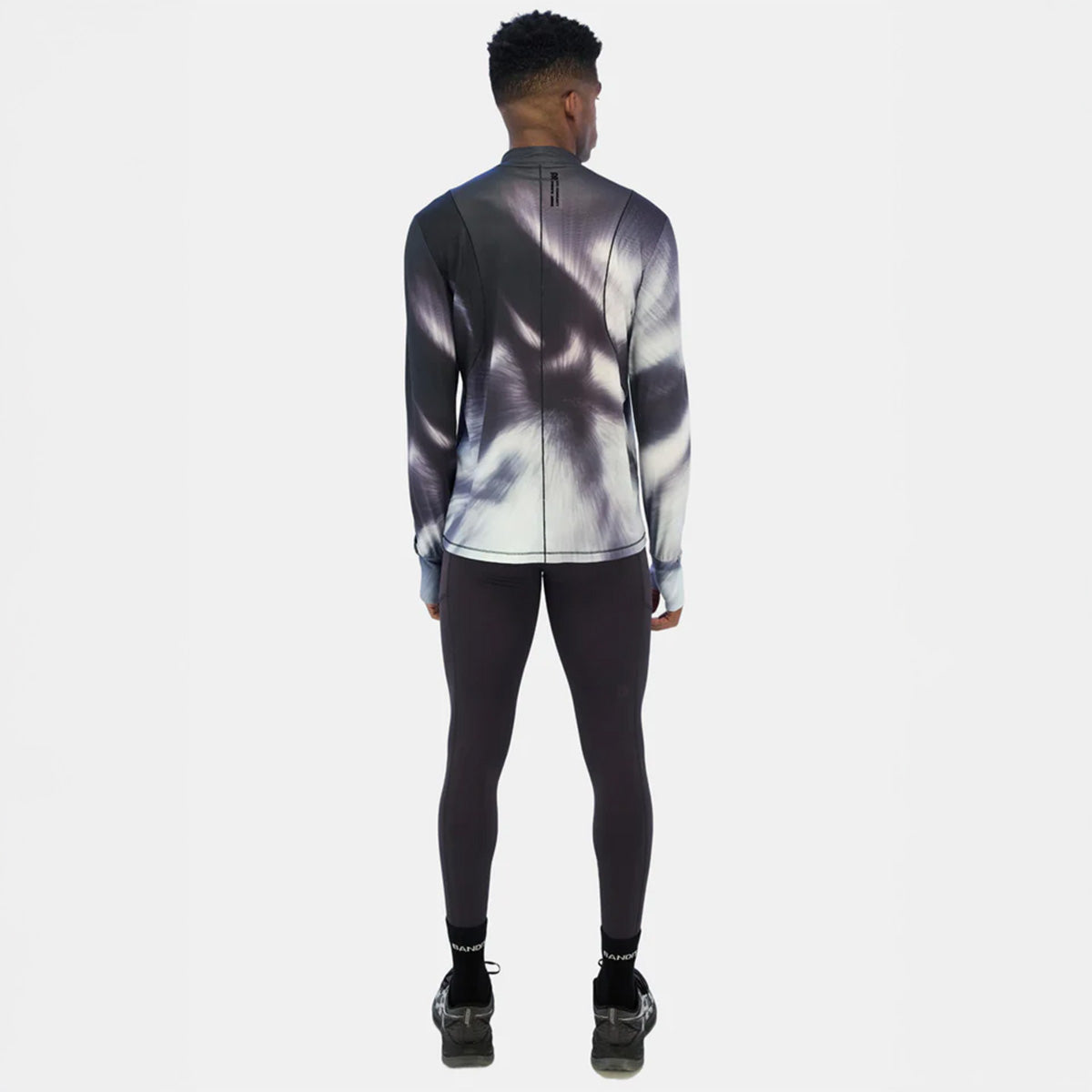 BANDIT - Men's Aura Grid Mockneck Long Sleeve【MTCWP009WI25HZM】