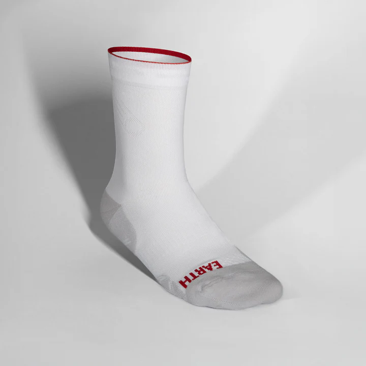 DRS23-WHT The Distance Running Socks White
