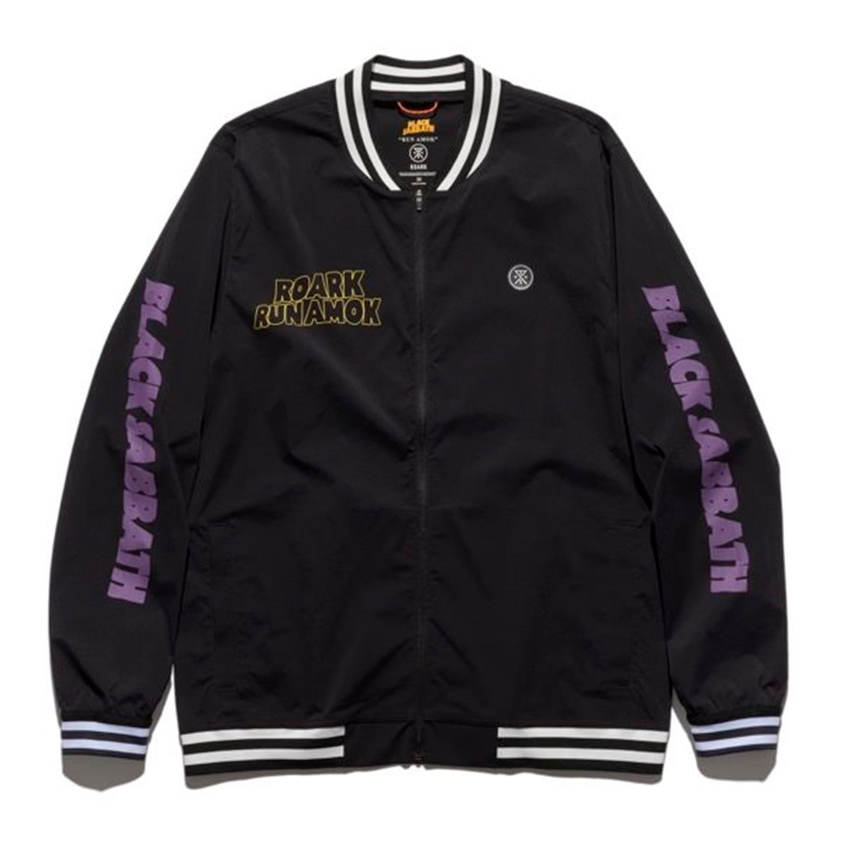 RJ272BLK ROARK RUN AMOK BLACK SABBATH ROADIE BOMBER