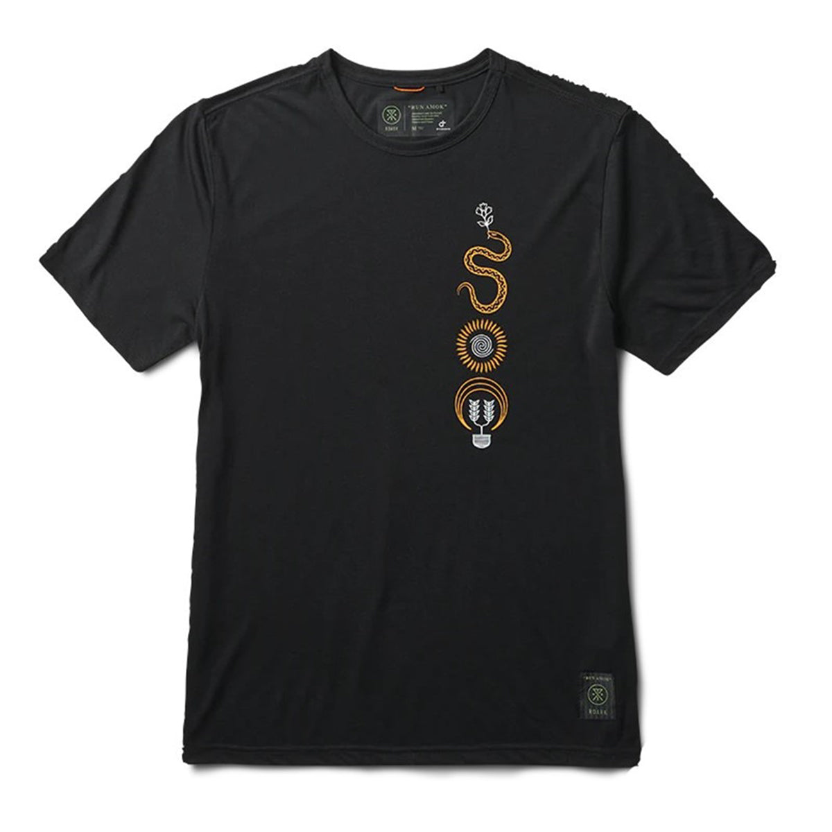 ROARK RUN AMOK Mathis Short Sleeve Tee RK359-BLK