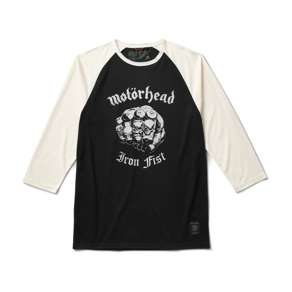 RK369-BLK RUN AMOK MOTORHEAD MATHIS RAGLAN