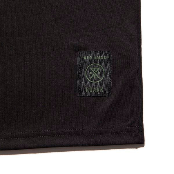 RK369-BLK RUN AMOK MOTORHEAD MATHIS RAGLAN