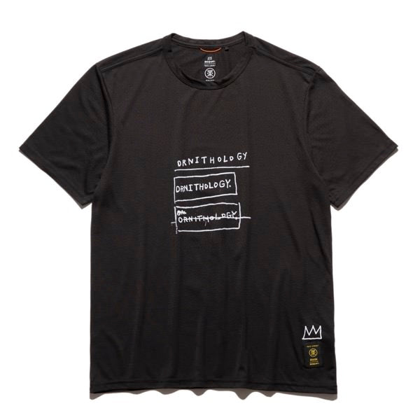 RK432-BLK RUN AMOK MATHIS BASQUIAT SS BLACK