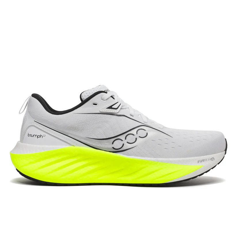 S20964-135 SAUCONY TRIUMPH 22 WHITE/CITRON