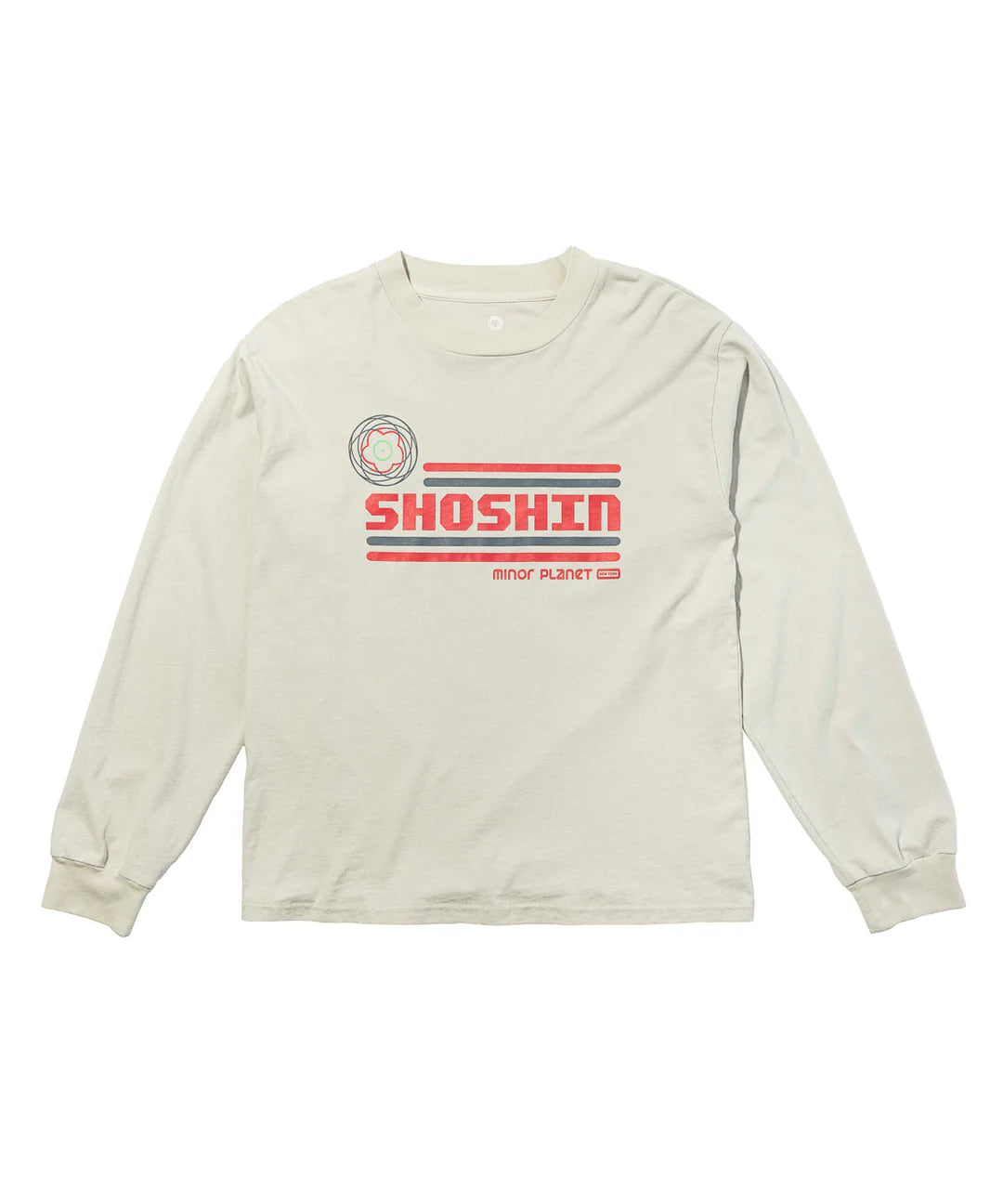 MP-U-00004 MINOR PLANET SHOSHIN LS TEE Cloud Grey