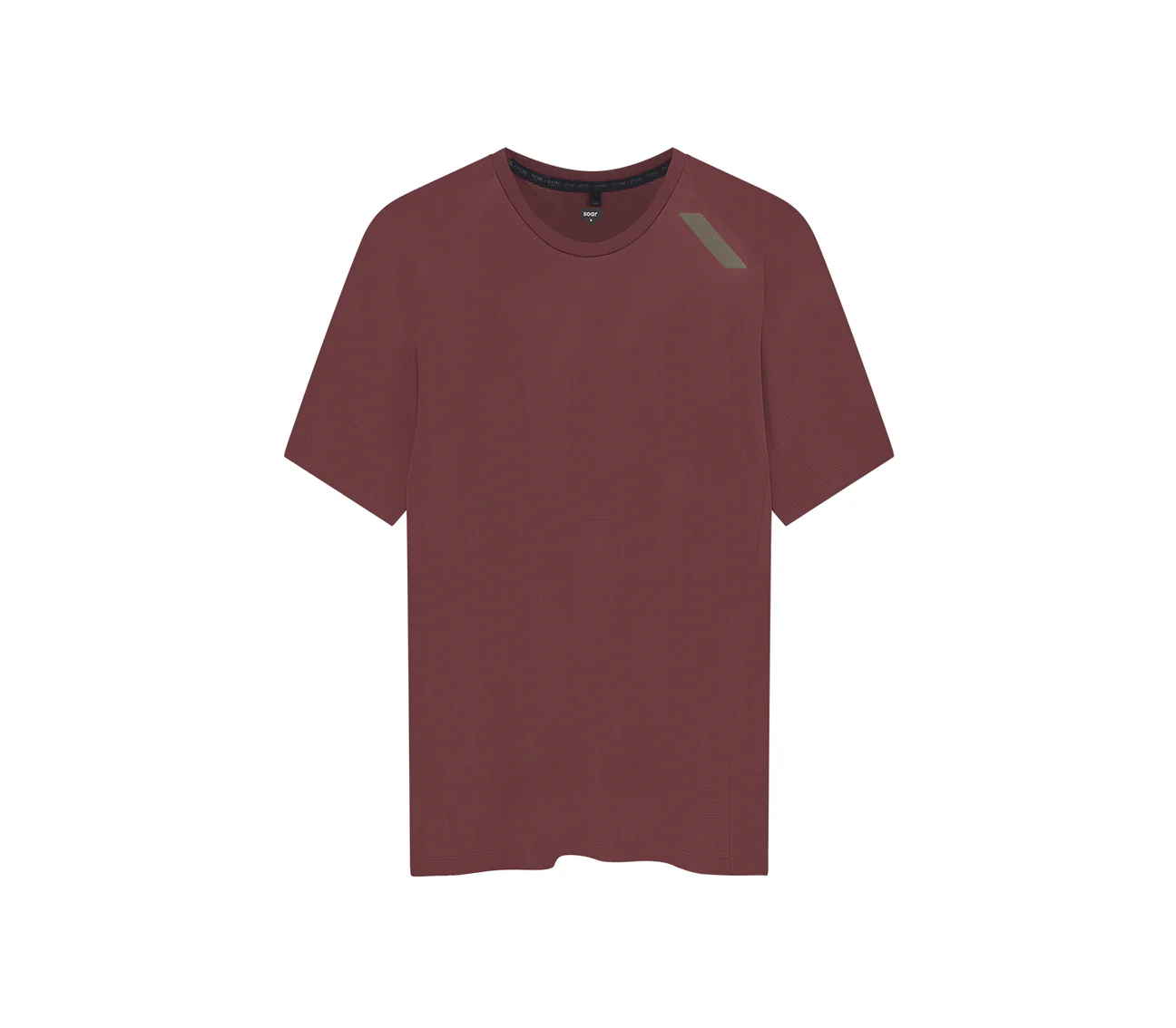 ST2M SOAR Men's Eco Tech T Windsor Wine