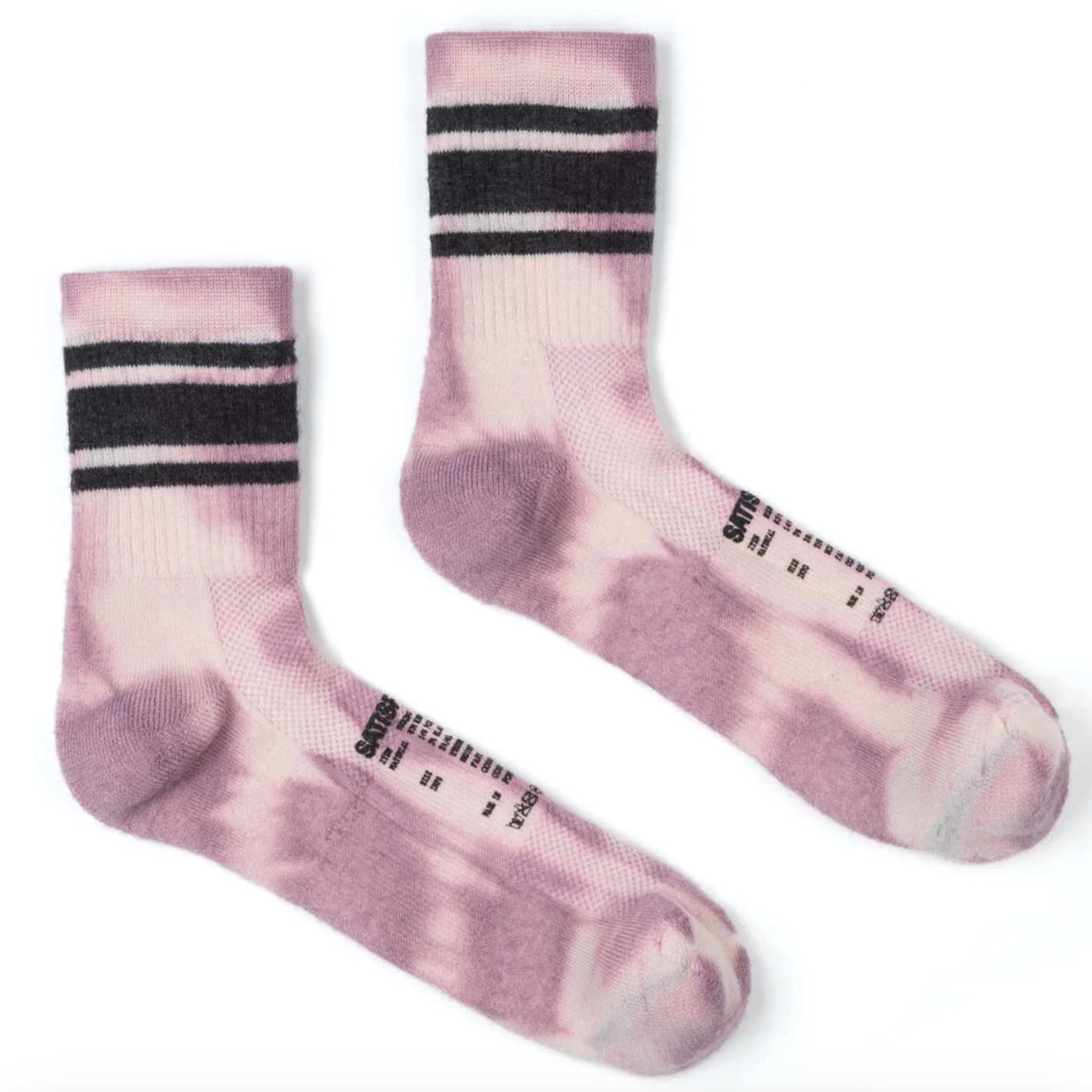 Satisfy - Merino Tube Socks Rock Salt Tie-Dye 【5110-RS】