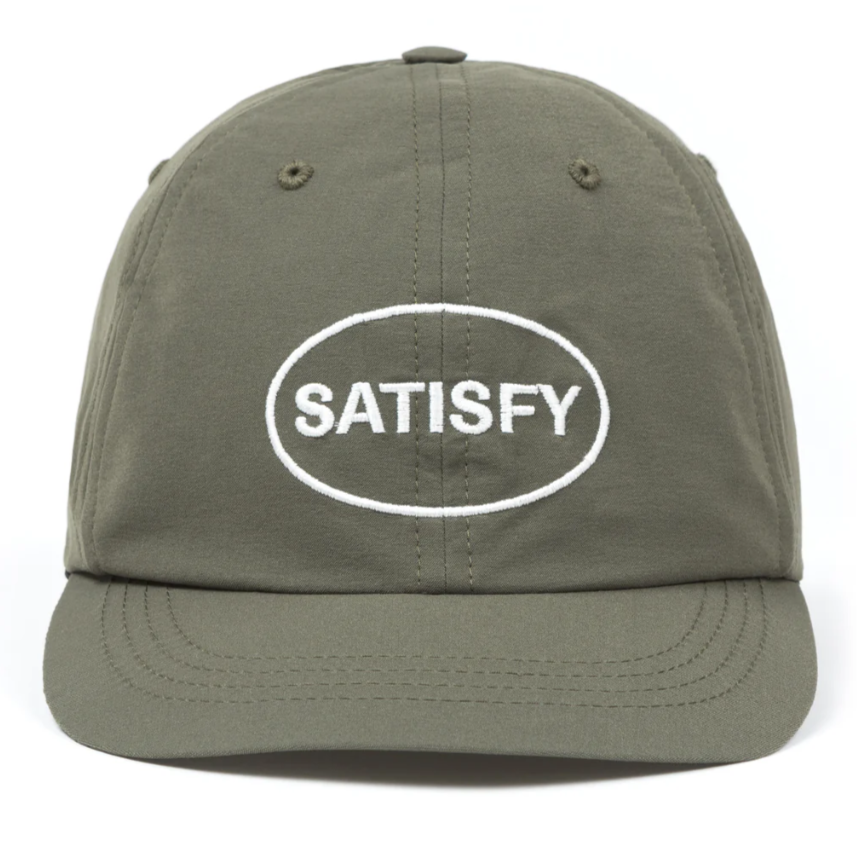 Satisfy - PeaceShell Running Cap Olive 【5115-OL-OV Satisfy - PeaceShell Running Cap Olive 【5115-OL-OV