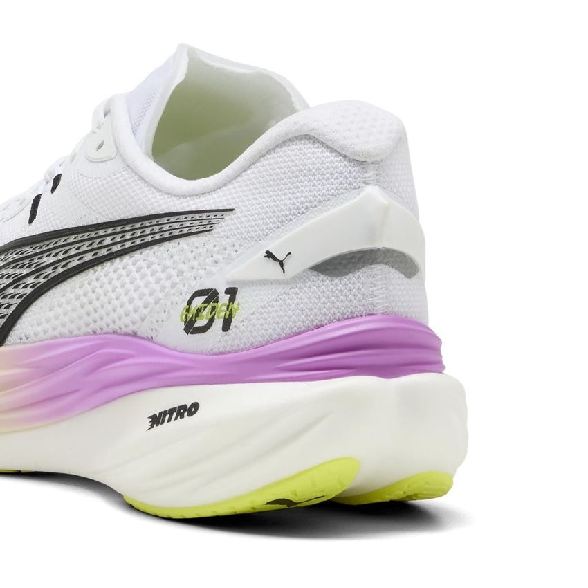 311894-01 ディヴィエイト ニトロ 3 EKIDEN GLOW WHITE-PURE MAGENTA-YELL
