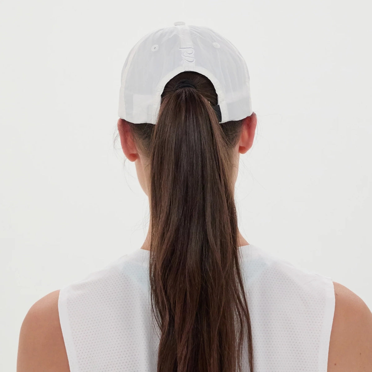 Bandit Running - Embroidered Bandit Nylon Dad Hat WHITE【UANPP003SM25WW】