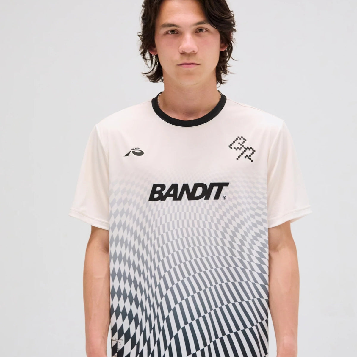 Bandit Running - Drift Mosaic Performance Tee CHALK【MTPTP007SM25UC】