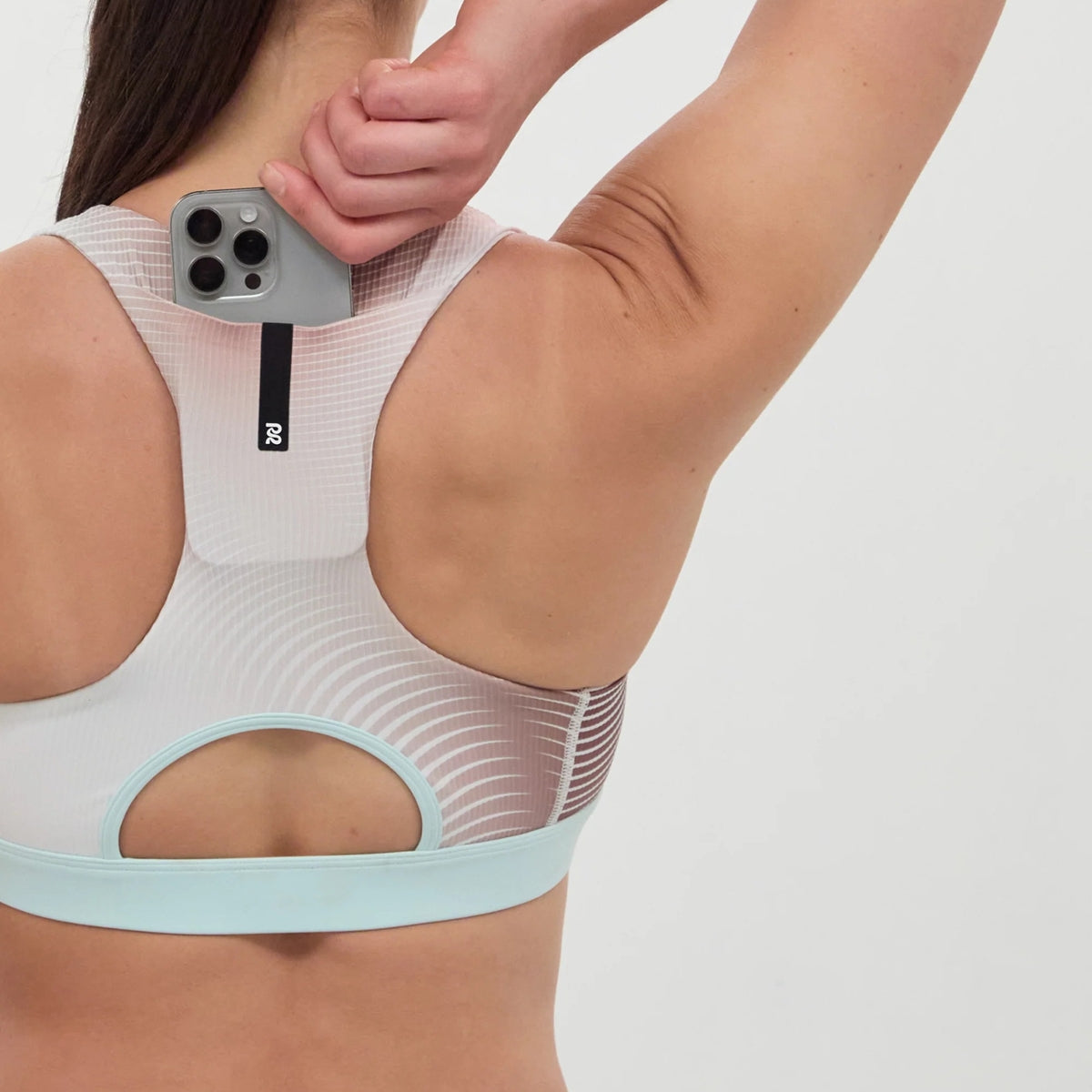 Bandit Running ‐ Cadence Scoop Neck Run Bra MINTY BLUE【WTSBP001SM25UT】
