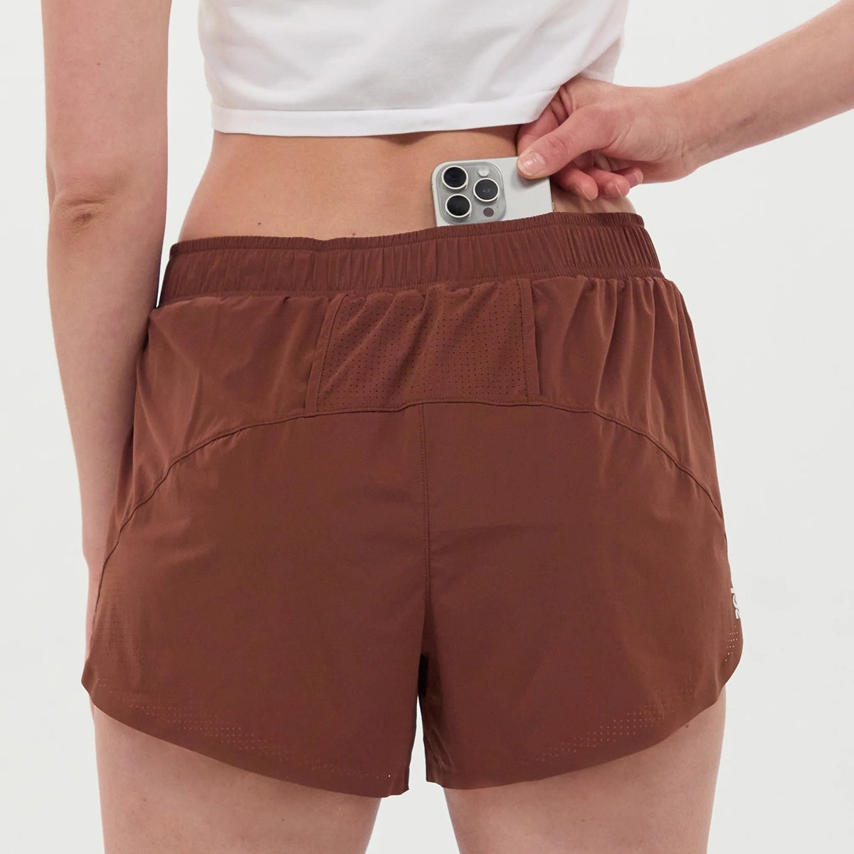Bandit Running - Women's Vento 4" Rush Short COFFEE BEAN【WBRSP007SM25CB】