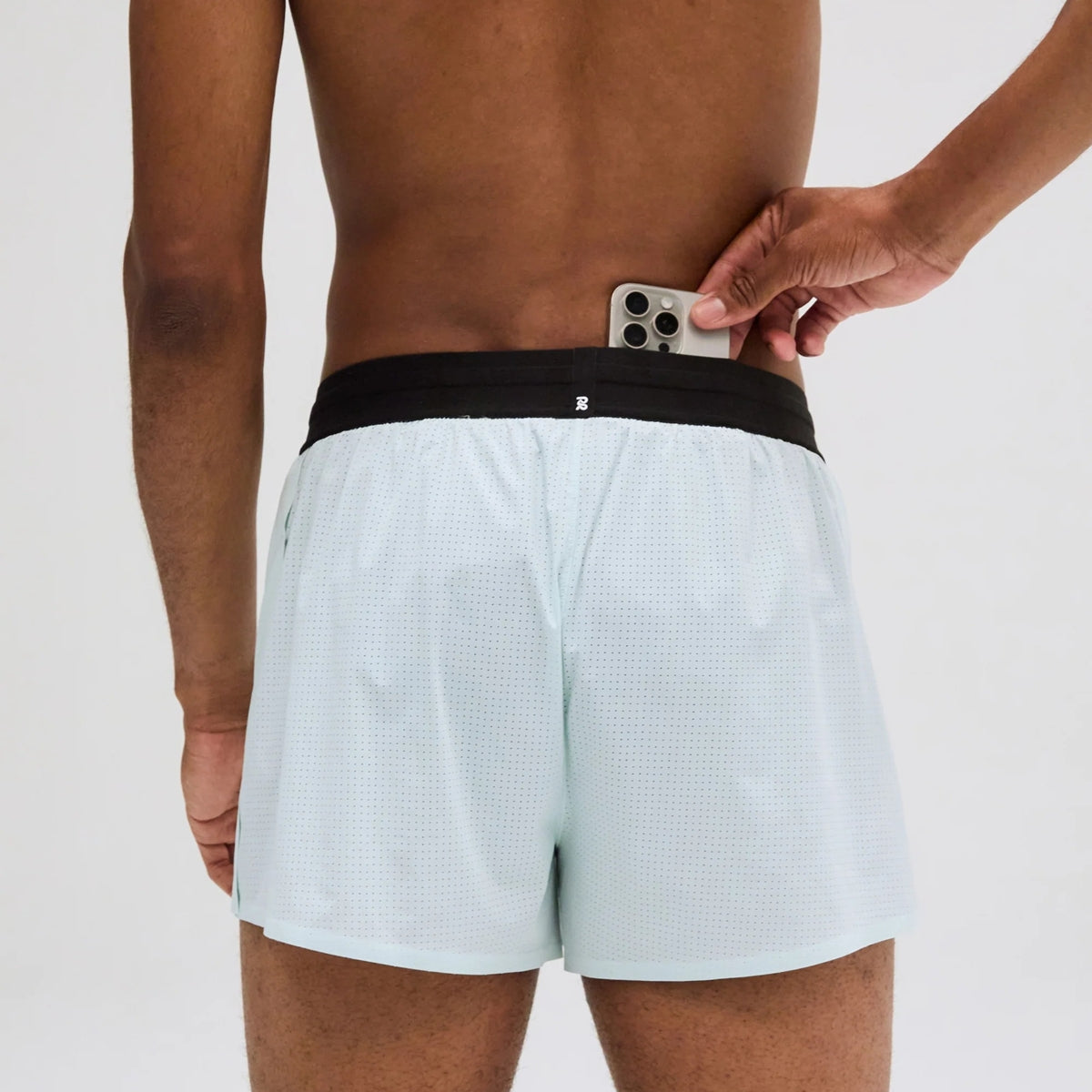 Bandit Running ‐ Men's Vento 3" Split Short MINTY BLUE【MBRSP004SM25MB】