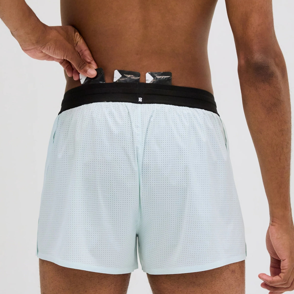 Bandit Running ‐ Men's Vento 3" Split Short MINTY BLUE【MBRSP004SM25MB】
