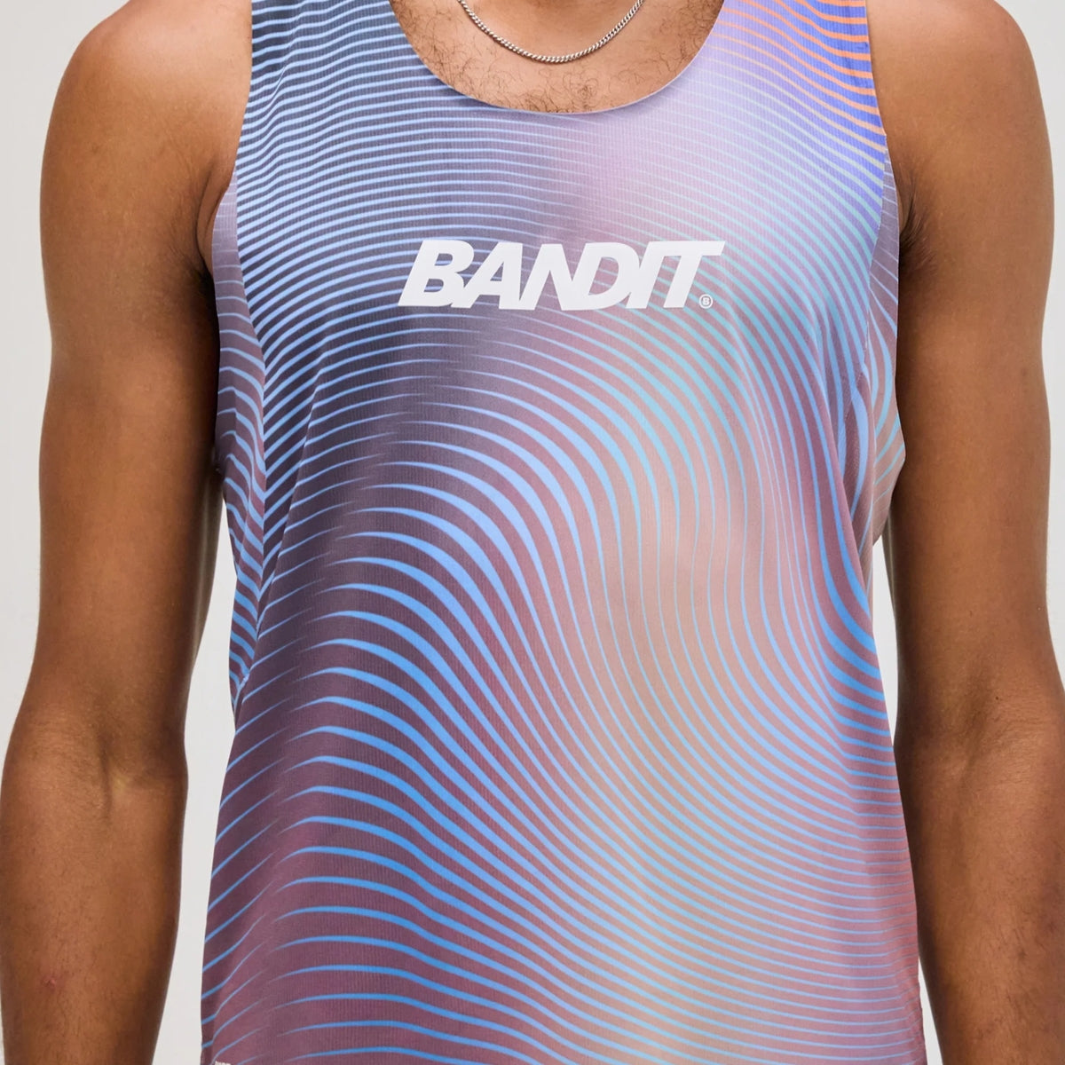 Bandit Running - Drift Mirage Racing Singlet DEEP PERI BLUE【MTSNP001SM25UI】